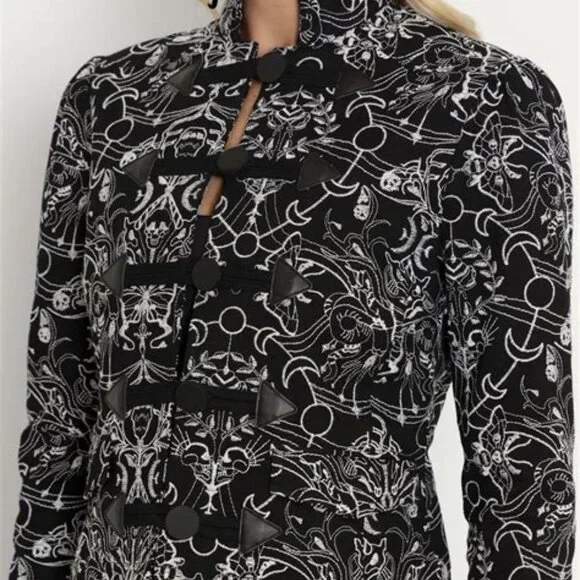 Gothic Relics Embroidered Military Jacket [AU14] - Picture 3 of 4